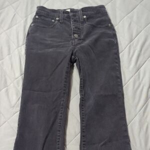 Madewell Women's Charcoal Boot Jean